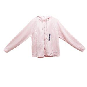 NWT Women's Fleece Full Zip Hooded Sweatshirt - all in Motion - L